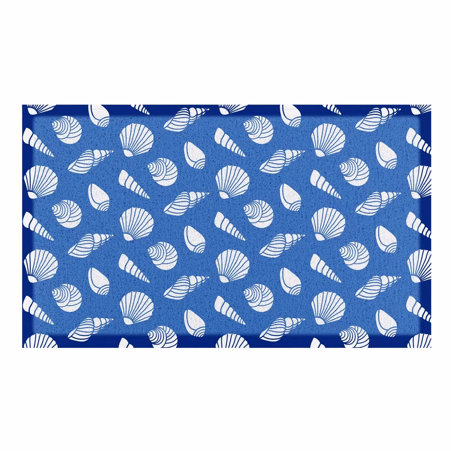 Artsy Mats White Shells Doormat in Blue, W/D/H: 70 x 40 cm – 2