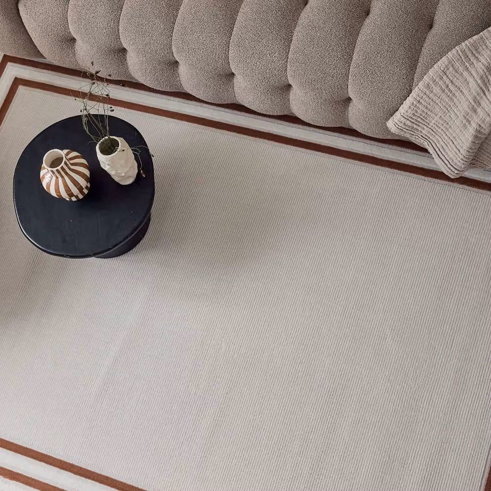 THE RUGS Carmel Bordered Area Rug in Terracotta, W/D: 240 x 340 cm – 3