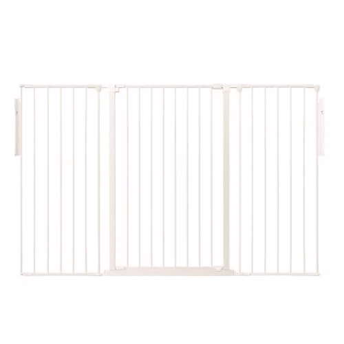 Safetots Premium Extra Tall Room Divider with Door, White, Height: 105 cm, Width: 174 cm