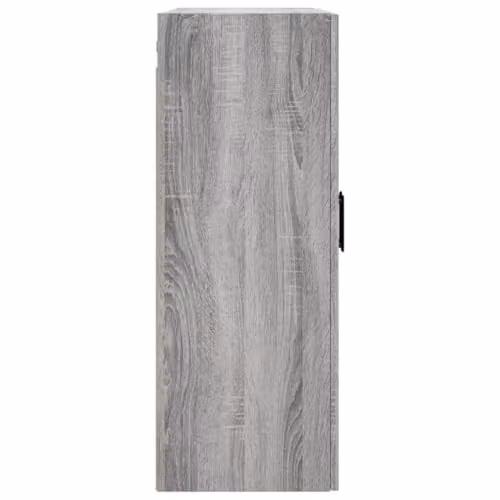 vidaXL Set of 2 Wall Mounted Cabinets in Grey Sonoma with Hinged Doors – 2