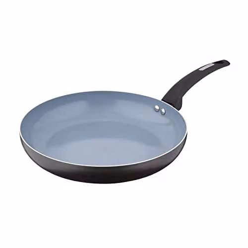 Tower Black Aluminium Ceramic Non-Stick Frying Pan, 30 cm – 1