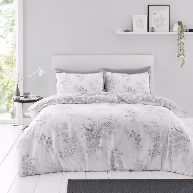 GAVENO CAVAILIA Perla Printed Grey Duvet Cover
