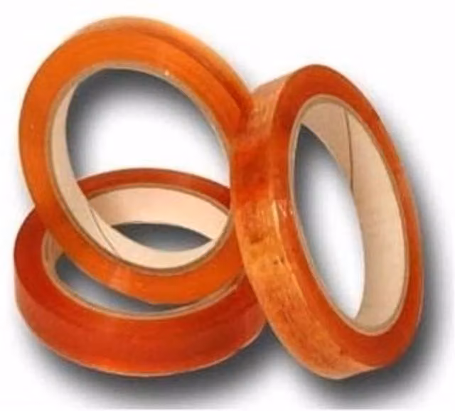 KDMD Transparent Adhesive Tape, Clear, 6 Pack, Width: 25 mm, Length: 66 m