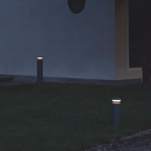 Netlighting Boeing LED Outdoor Bollard Floor Lamp, Brown, H: 100 cm, 3000K, IP65 – 2