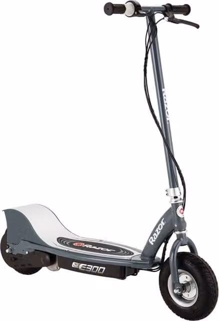 Razor E300 24V Electric Ride-On Scooter with Brake, Grey