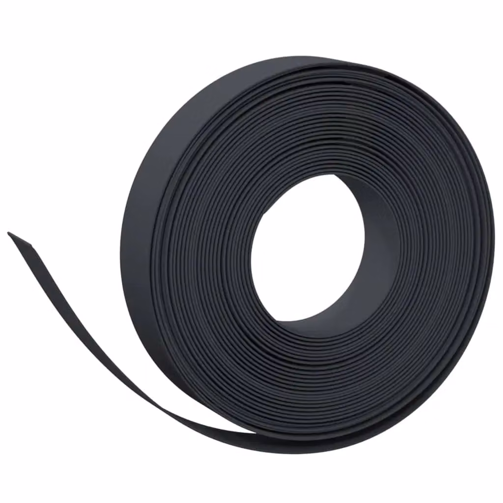 Berkfield Home Garden Edgings, 5 Pieces, Black, 10 m, Polyethylene – 2
