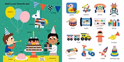 Ladybird World of Words Multicolour Board Book – 2