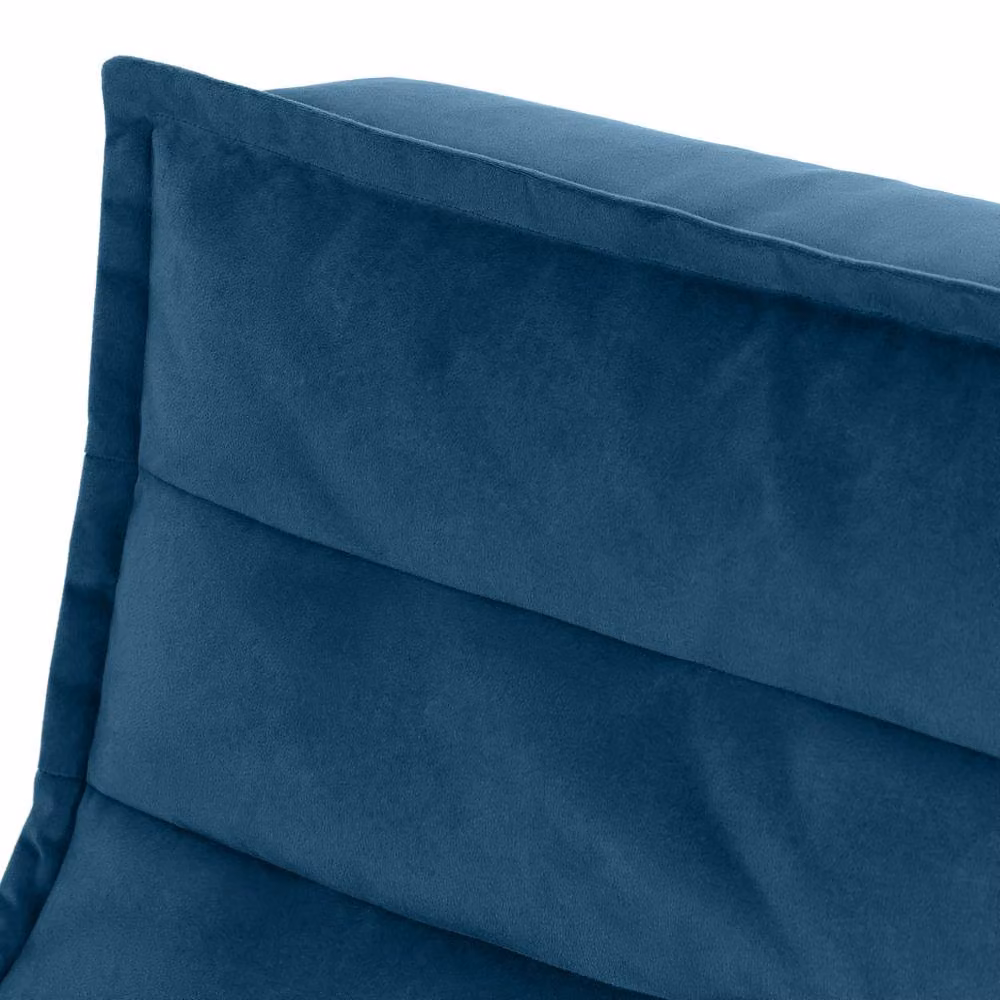 ICON Kota Matt Velvet Sofa in Blue – 3