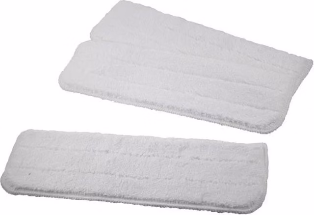 Faithfull White Window Cleaning Mop Spare Pads, Pack of 3 – 1