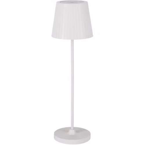 Loops Modern LED Ceiling Lamp in White, IP44 Rated, Adjustable with Included Bulb