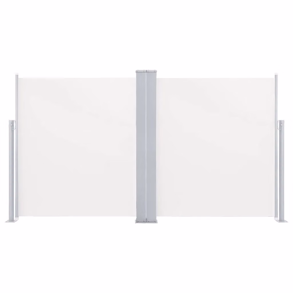 Berkfield Home Double Side Retractable Patio Awning in Beige, W/D/H: 600 x 170 x 170 cm – 2