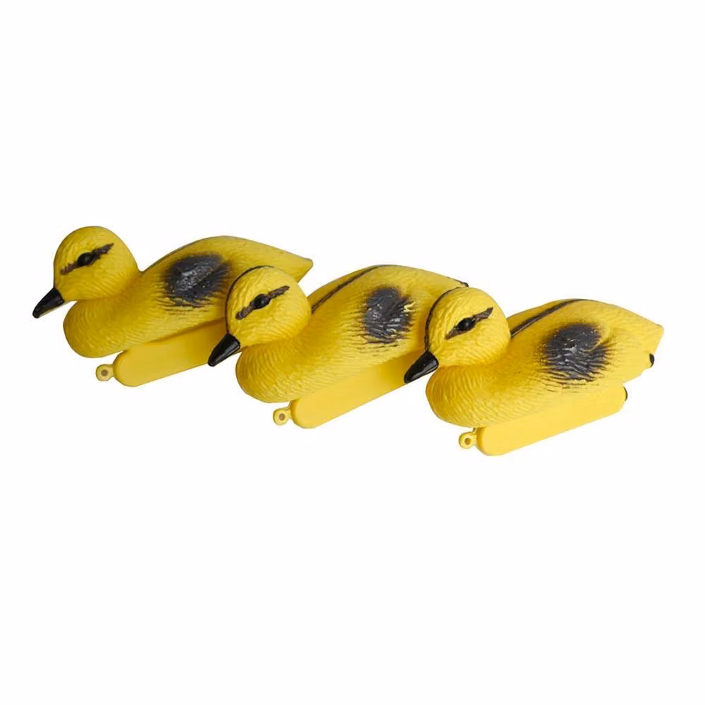 SPETLEK Floating Mallard Drake and 3 Yellow Ducklings Decoy Set – 2