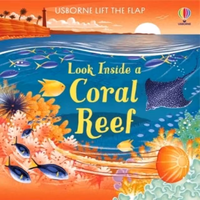 Minna Lacey Look Inside a Coral Reef Multicolour Board Book