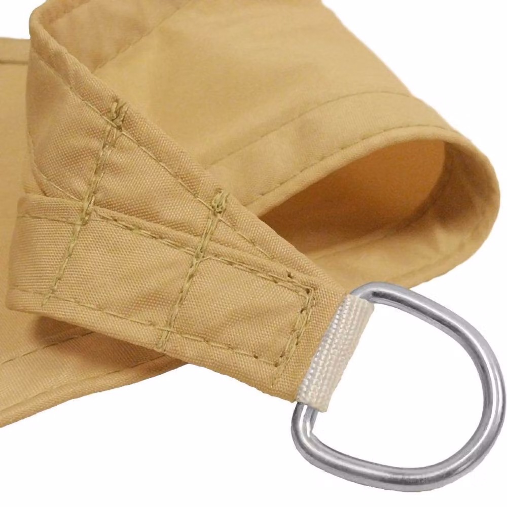Primrose Beige Triangle Waterproof Sun Shade Canopy with 98% UV Block and UPF 50+ Protection – 3