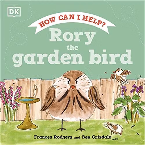 Roly and Friends Rory the Garden Bird Multicolour Paper Book