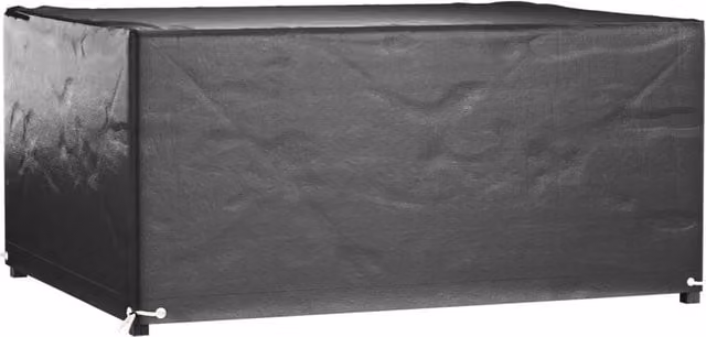 Berkfield Home Durable Garden Furniture Covers, 2 Pack, Black, W/D/H: 180 x 135 x 80 cm