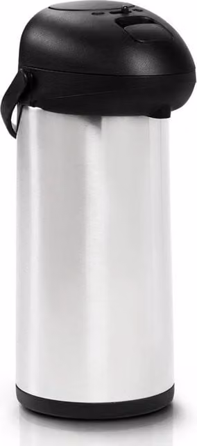 Oypla Stainless Steel Insulated Vacuum Thermal Airpot Flask, 5 l, Silver – 1