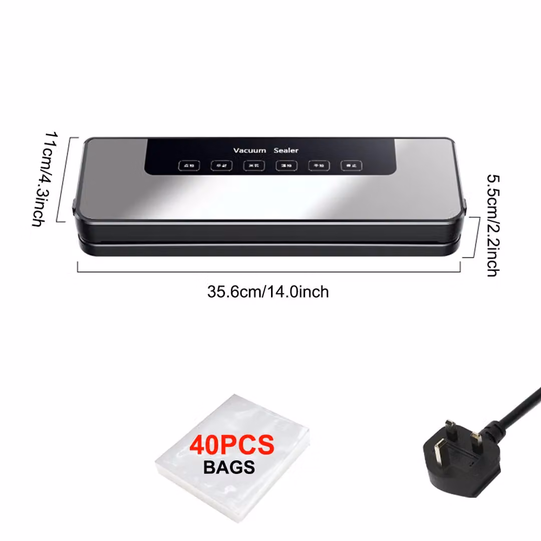 SPETLEK Automatic Electric Food Vacuum Sealer with Digital Display in Black – 2