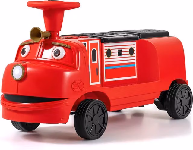 Costway Chuggington 2 Seater Red Electric Ride On Train with Light and Sound