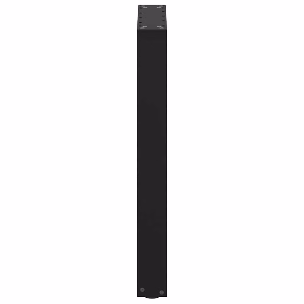 Berkfield Home U-Shaped Steel Coffee Table Legs, Black, W/D/H: 50 x 50 x 72.5 cm, 2 Pieces – 5