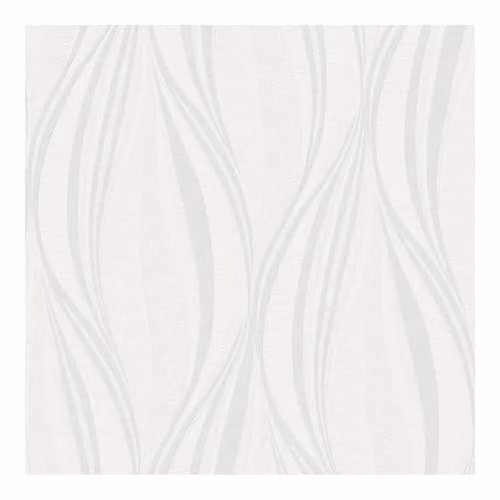 Boutique Tango Abstract Geometric Wallpaper in White and Silver