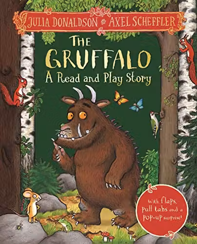 The Gruffalo: A Read and Play Story by Macmillan Children's Books, Multicolour Paper Book