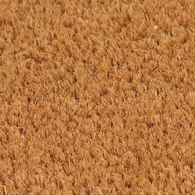 Berkfield Home Durable Weatherproof Coir and PVC Door Mat, Brown, W: 100 cm, L: 200 cm