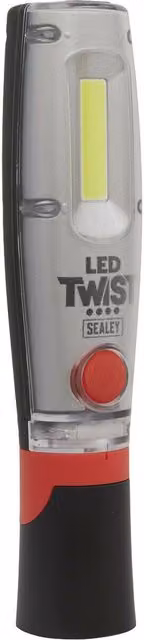 Loops Rechargeable Inspection Light with 8W COB and 1W SMD LED, Adjustable Flex and Twist Function, Multicolour
