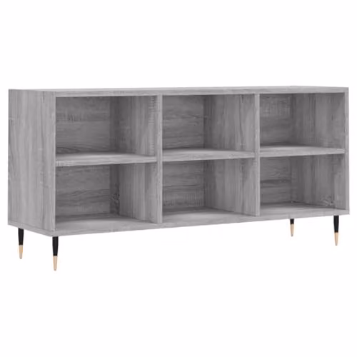 vidaXL Industrial TV Cabinet in Grey, W: 103.5 cm, D: 30 cm, H: 50 cm