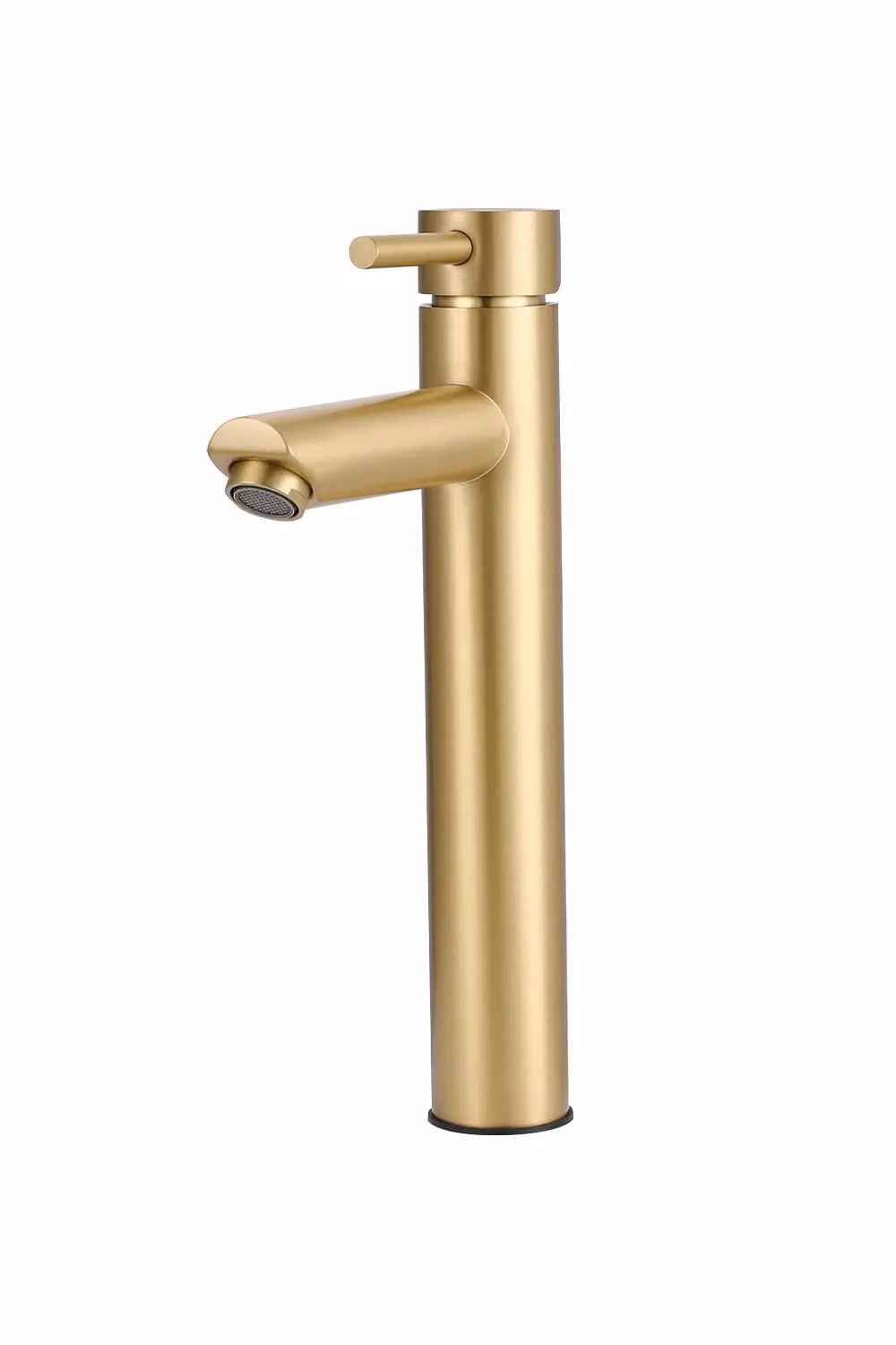 Livingandhome Brushed Gold Tall Single Lever Basin Vessel Faucet – 2