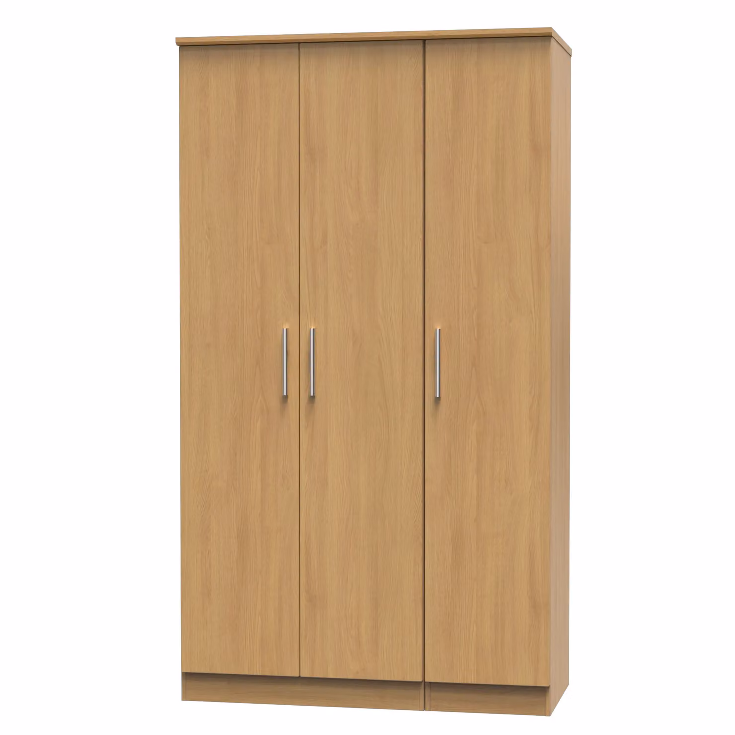 Ready Assembled 2 U Windsor 3 Door Wardrobe in Light Brown – 2