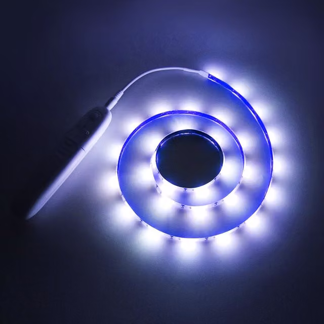 Livingandhome Blue LED SMD Motion Sensor Infrared Strip Light