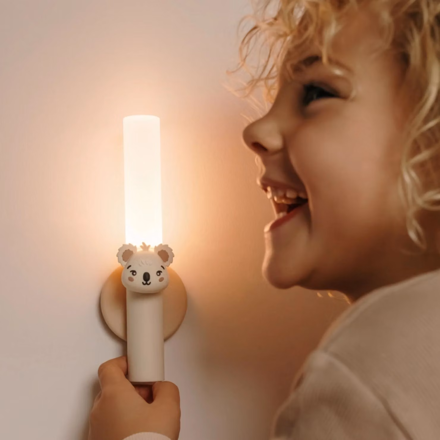 Zoofamily Zoo Light Koala White Silicone Night Light with Timer – 3