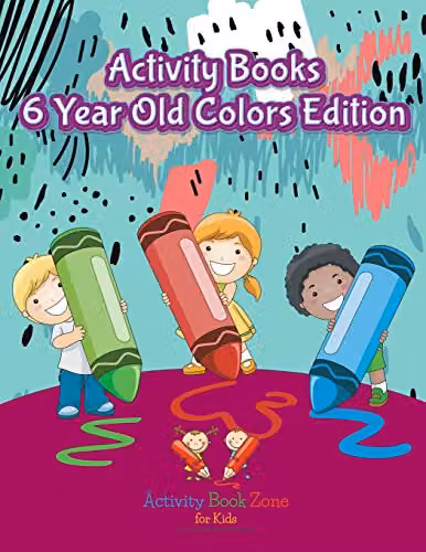 Activity Book Zone for Kids Multicolour Childrens Activity Book