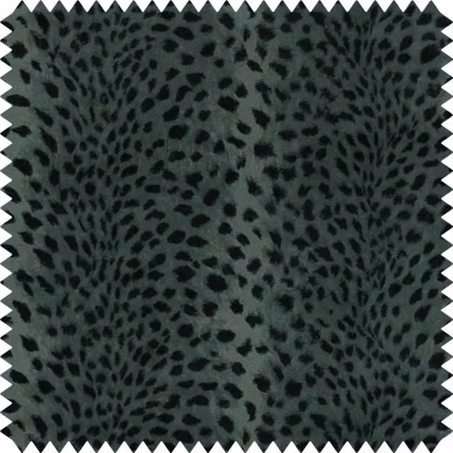 House of Hackney SAVANNA Velvet Lobelia Multicolour and Green Fabric