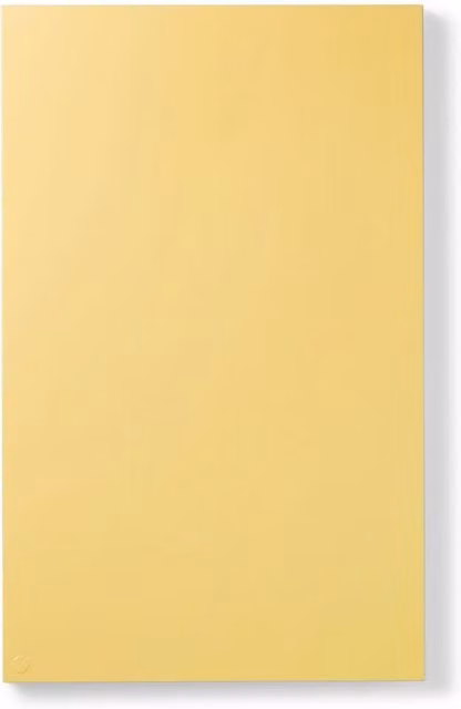 Mustard Made The Storyboard Butter Yellow Metal Wall Organiser, W/D/H: 53 x 5 x 85 cm