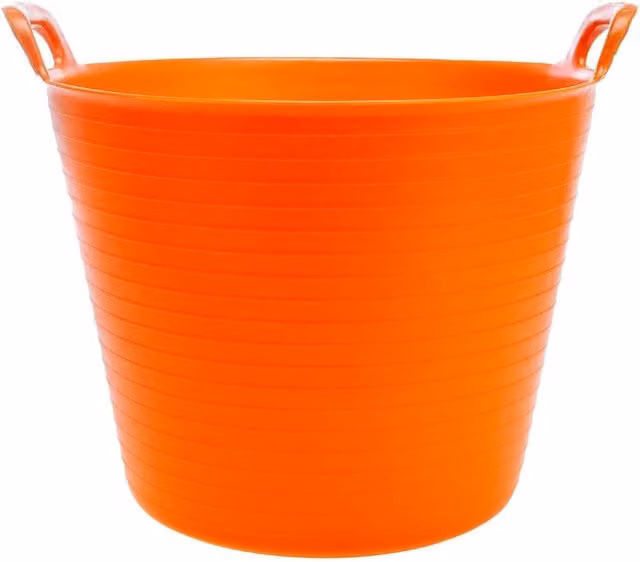 XTrade Flexible Orange Plastic Bowl