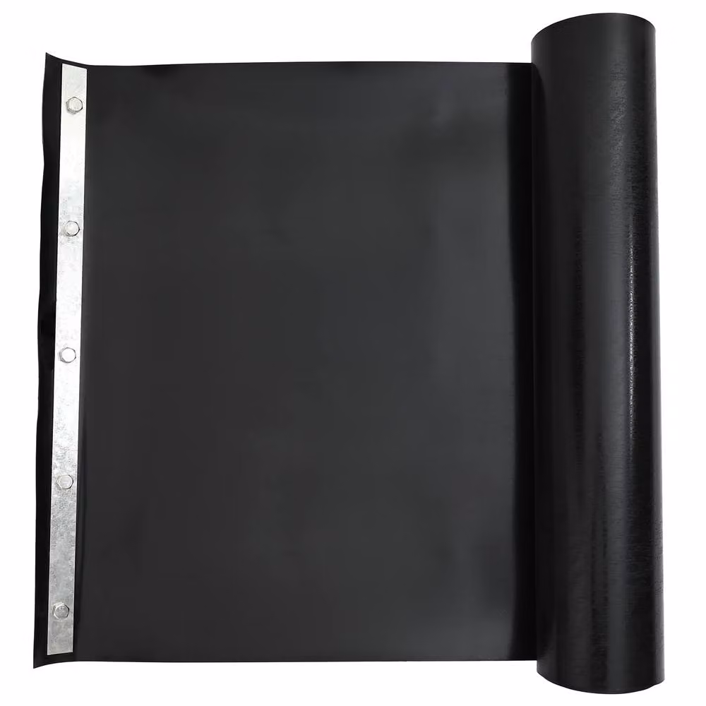Berkfield Home Black Root Barrier with Connecting Rails, 0.7 x 5 m, 1.5 mm HDPE – 2