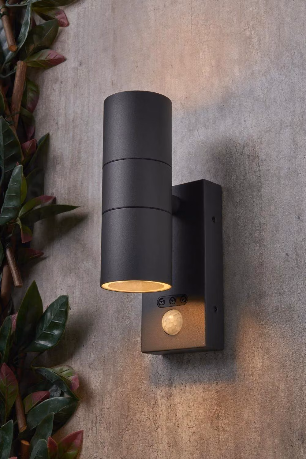 BHS Lighting Jared Anthracite Outdoor Wall Light with Motion Sensor in Grey – 3