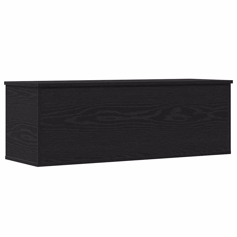 Berkfield Home Storage Box in Black Oak, W/D/H: 102 x 35 x 35 cm – 3