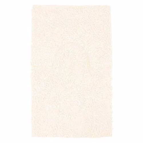 Gaveno Cavailia Non-Slip Chenille Bath Mat, Beige, W: 75 cm, D: 50 cm, H: 0.5 cm