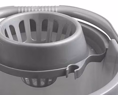 Wham 16L Plastic Mop Bucket in Silver and Grey – 2