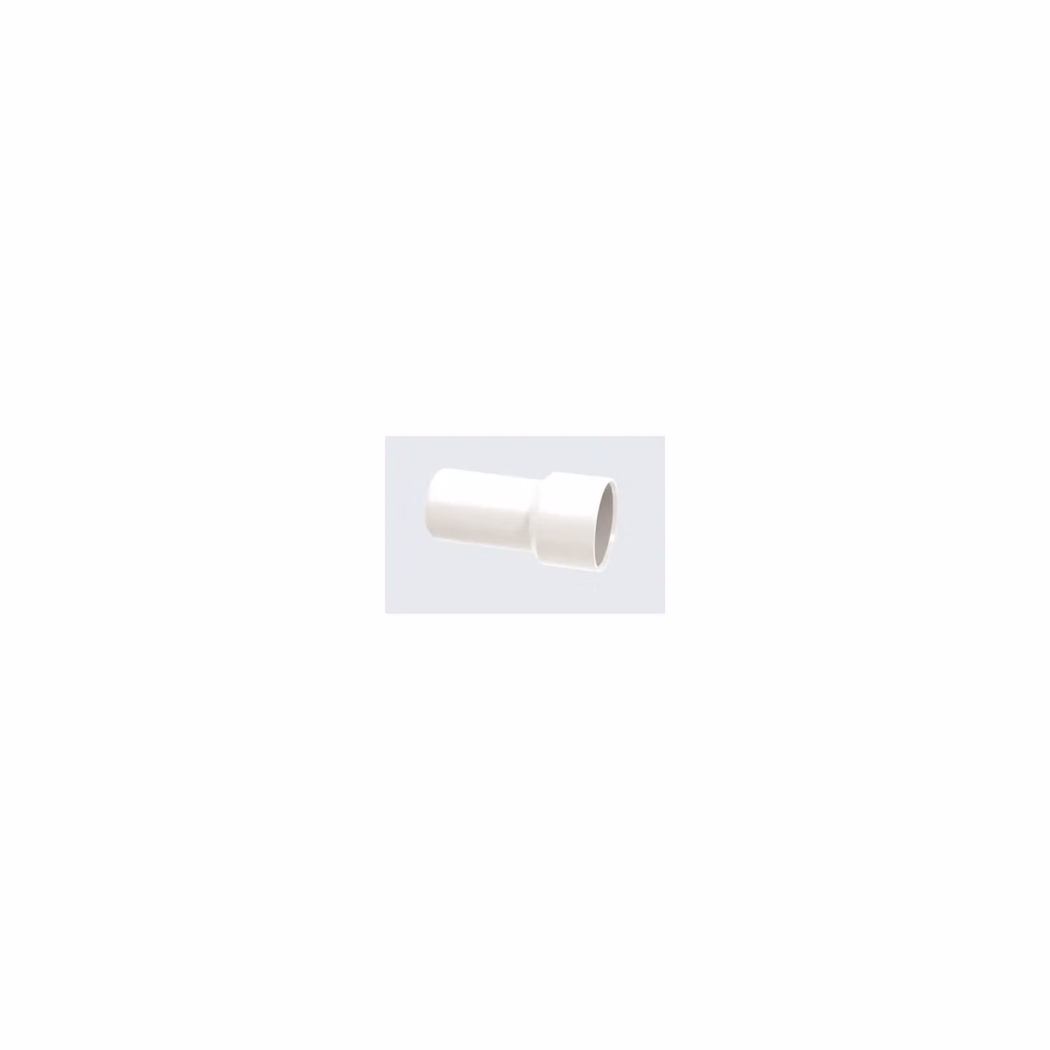 McAlpine White Plastic ABS Solvent Weld Adaptor, 35mm x 1.25" – 2