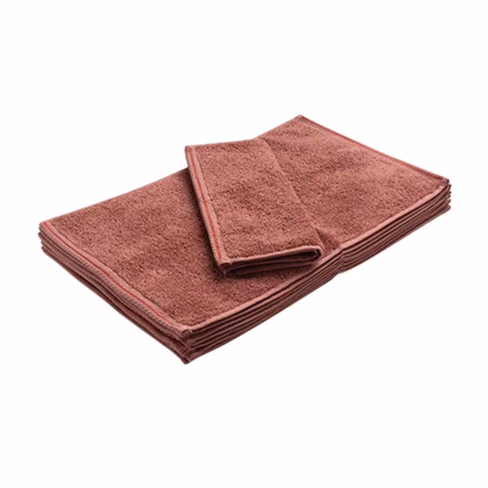 ARTG Cerise Cotton Terrycloth Guest Towel with Border – 2