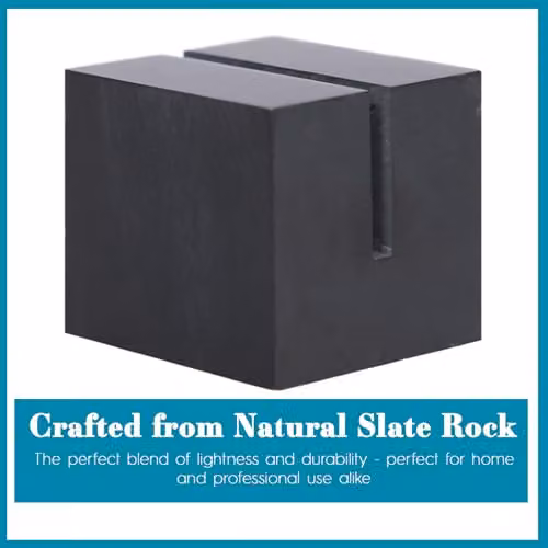 Argon Tableware Natural Slate Sign Holder in Grey or Black – 3