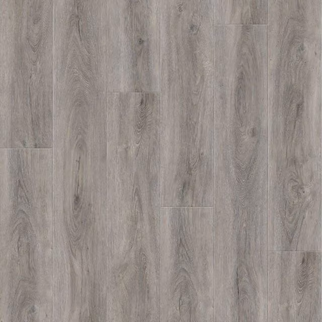 Guardian Click Wood Look Vinyl Flooring Planks in Brown and Grey, Pack of 8