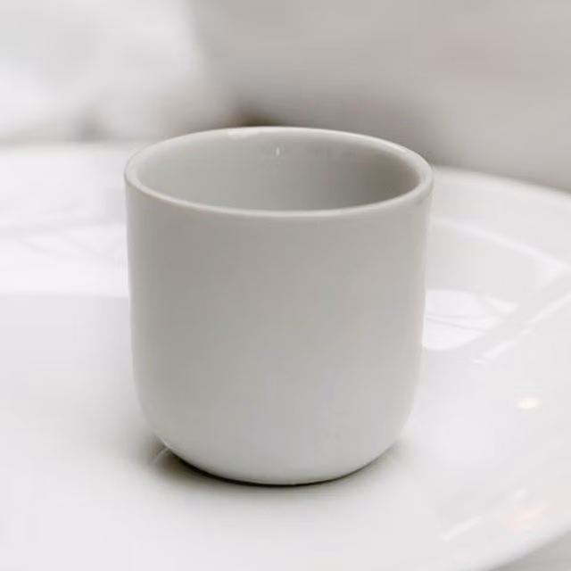Mikasa Chalk Porcelain Egg Cups, Set of 4, White
