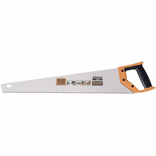 Bahco 2500-22-XT Hardpoint Handsaw, Orange
