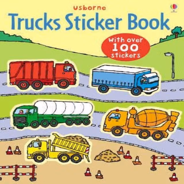 Sam Taplin First Sticker Book Trucks Multicolour Paperback