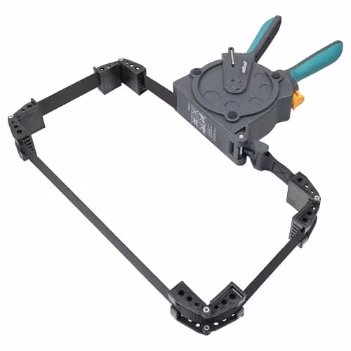 Wolfcraft One Hand Frame Clamp, Grey and Multicolour